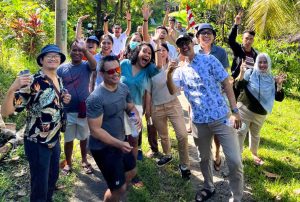 Sukseskan Pariwisata Berkelanjutan<strong>, </strong>Gen4 Matrappar PNB Kunjungi Desa Poh Santen