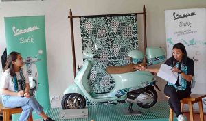 Vespa Batik Special Edition, Hadirkan Gaya Modern Warisan Budaya