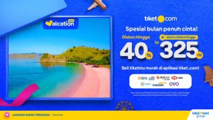 Ajak Liburan Romantis Terkasih Pakai Promo ala tiket.com, Bisa Jadi Kado Valentine 2023