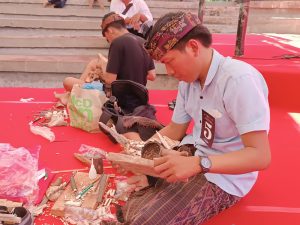 Ubah Limbah Laut, Jadi Barang Seni Wimbakara di Kalangan Ayodya