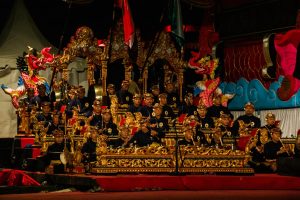 Sekaa Gong ‘Legend’ Belaluan dan Sengguan Berbagi Panggung di PKB XLV