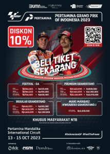 IndonesianGP 2023: Harga Tiket Spesial untuk Masyarakat Lombok dan Sekitarnya