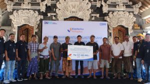 Perkuat Pemberdayaan, BRI Regional Office Denpasar Salurkan Bantuan Sarpras Produksi kepada Klaster Usaha Rumput Laut di Nusa Penida