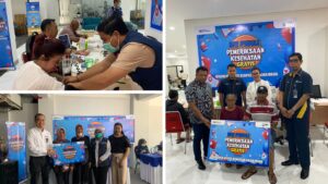 Tingkatkan Derajat Kesehatan Masyarakat, BRI Regional Office Denpasar Adakan Pemeriksaan Kesehatan Gratis