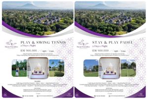 Swan Paradise A Pramana Experience Tawarkan Paket “Stay & Play Padel or Tennis”