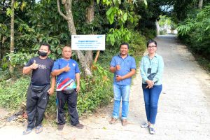 Permudah Petani Angkut Hasil Perkebunan, BRI Peduli Bangun Jalan Beton di Desa Bebetin
