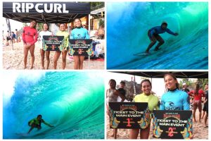 Taina Izquierdo dan Paris Nalendra Amankan Tiket Main Event Rip Curl Cup 2026