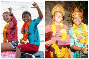 Rajo Saputra dan Lucy Darragh Juara Rip Curl Cup Padang Padang 2026